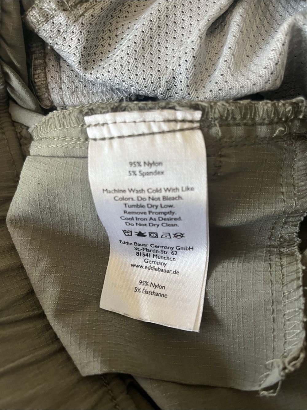 Eddie Bauer Hiking Shorts and Tee - Picture 4 of 9